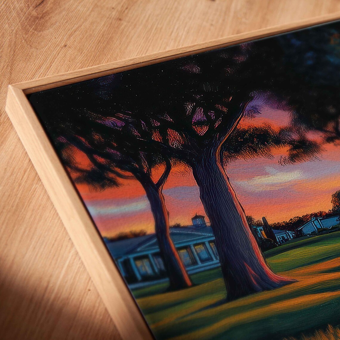 Sunset Over Bay Hill Club Wall Art Print - Image 2