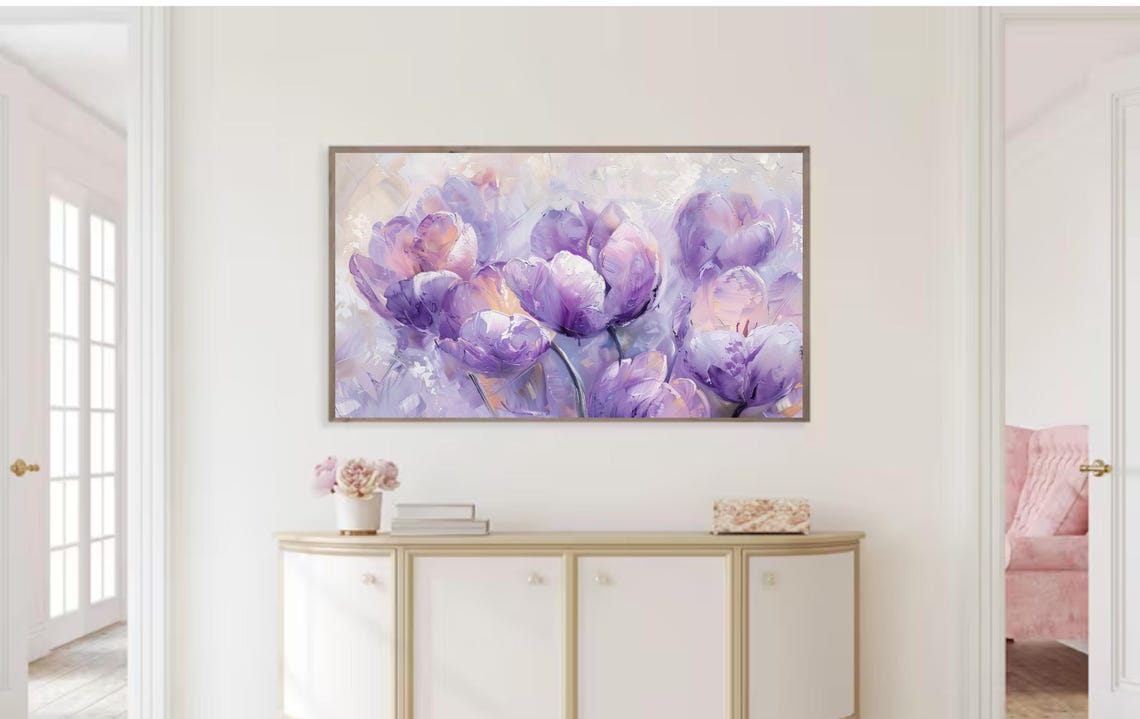 Spring Tulip Easter Art for Frame TV - Image 2