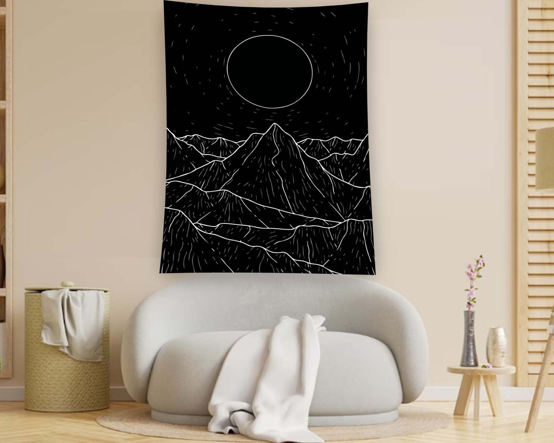 Moon Minimalist Poster, Celestial Bedroom Decor - Image 3