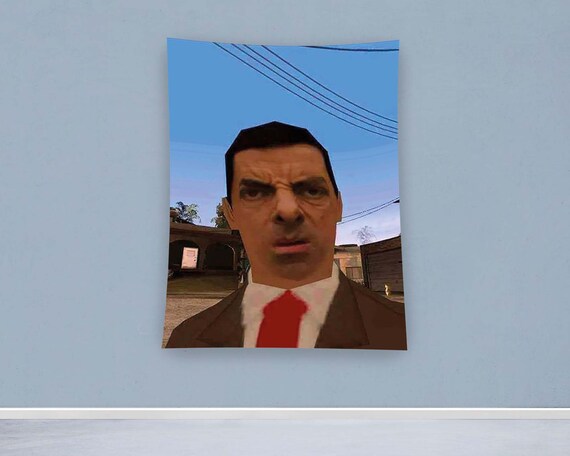 Mood Face Memes, Minimalist Funny Wall Art Print
