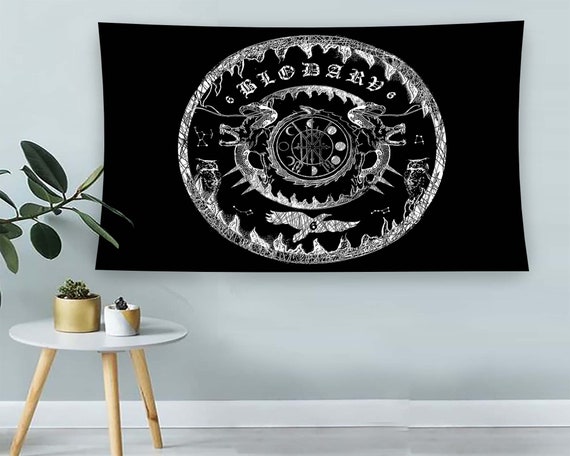 Gothic Tapestry Black Tapestry Teen Room Tapestry Horror Tapestry Horoscope Tapestry Witch Tapestry Minimalist Tapestry Aesthetic