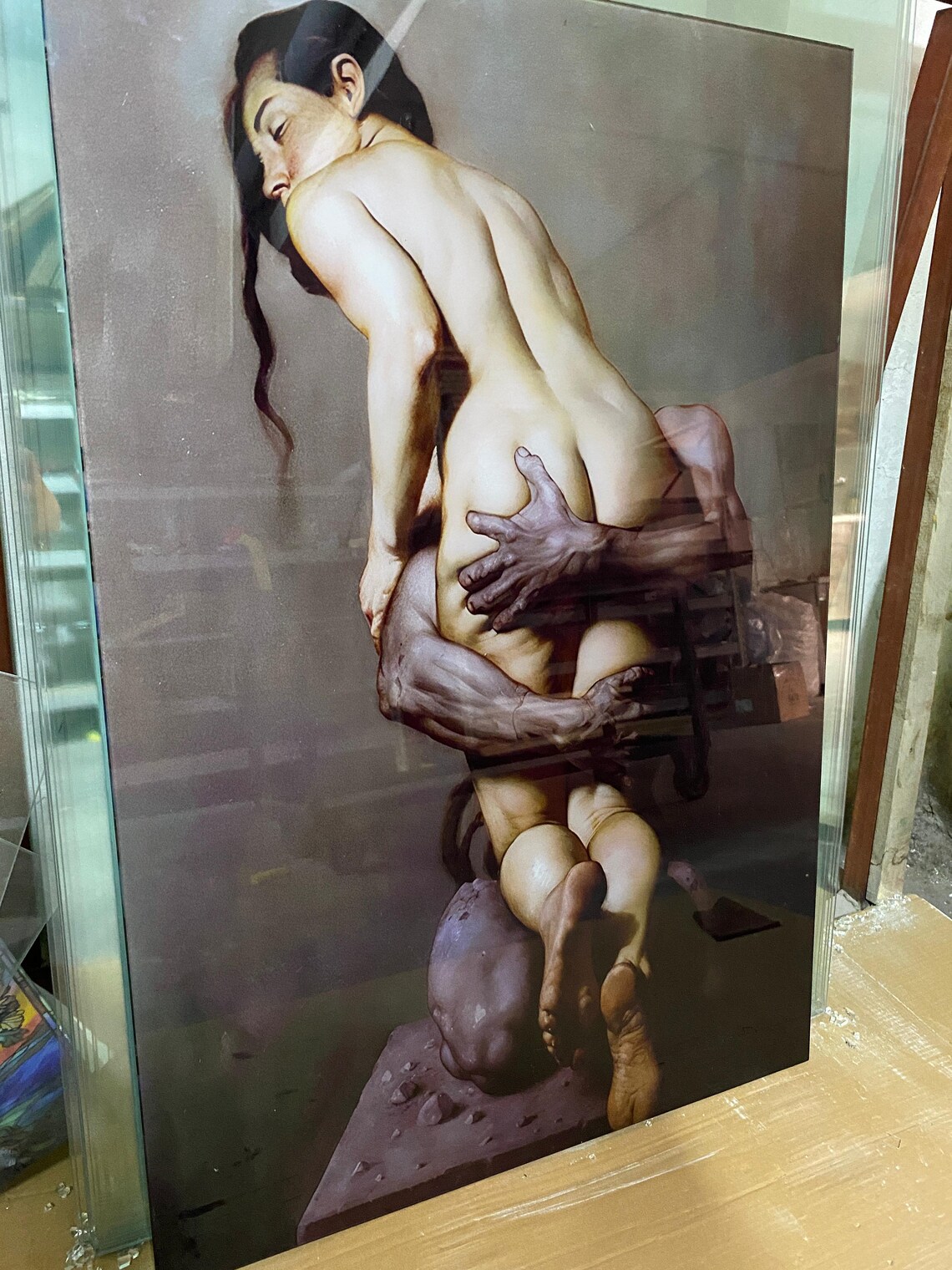 Pieta Occulta Gothic Fine Art Print, Bedroom Decor - Image 2