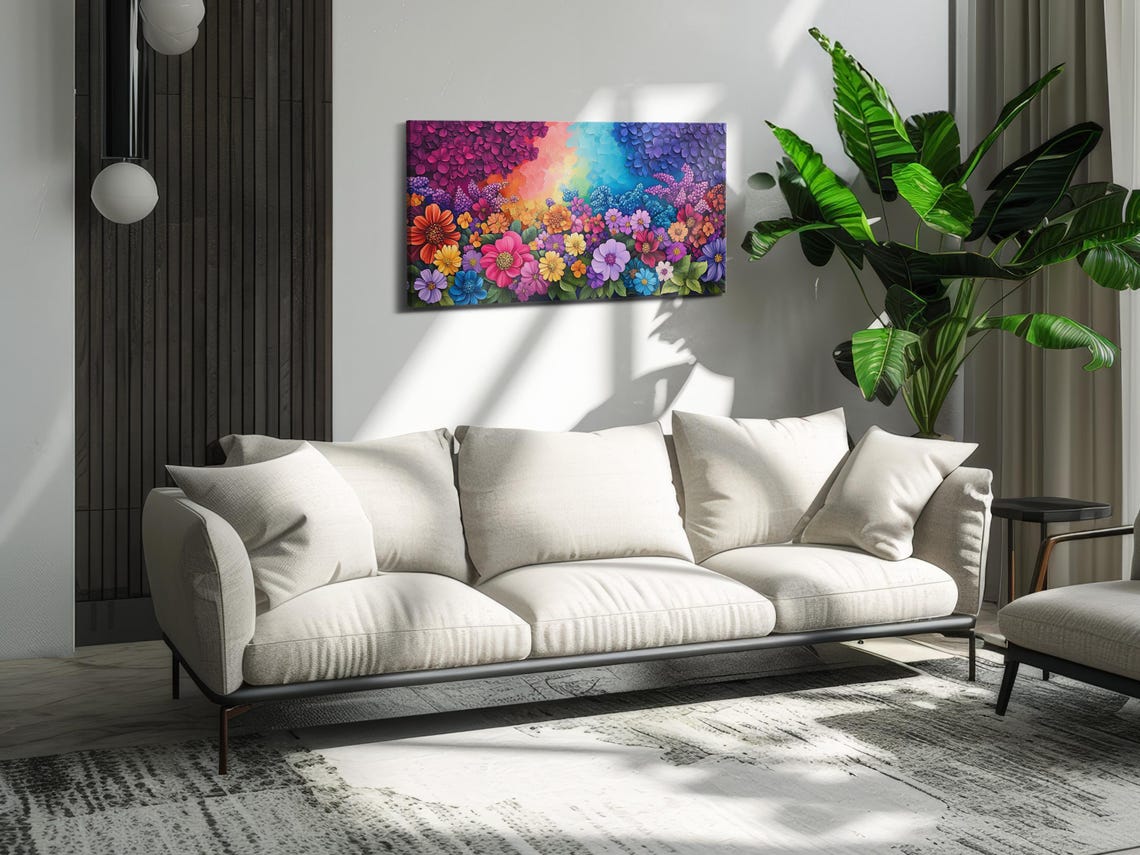 Bold Floral Splendor, Spring Wall Art - Image 3