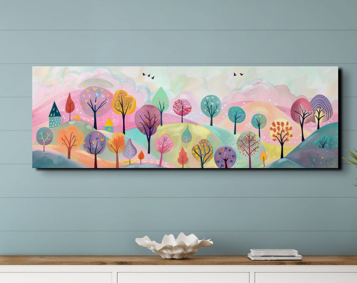 Mystical Forest Nursery Art Print