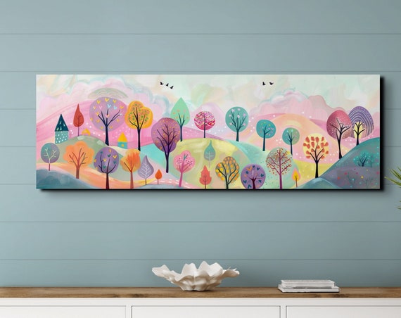 Mystical Forest Nursery Art Print