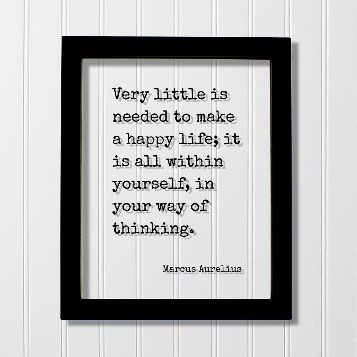 Marcus Aurelius Stoicism Quote Art Print