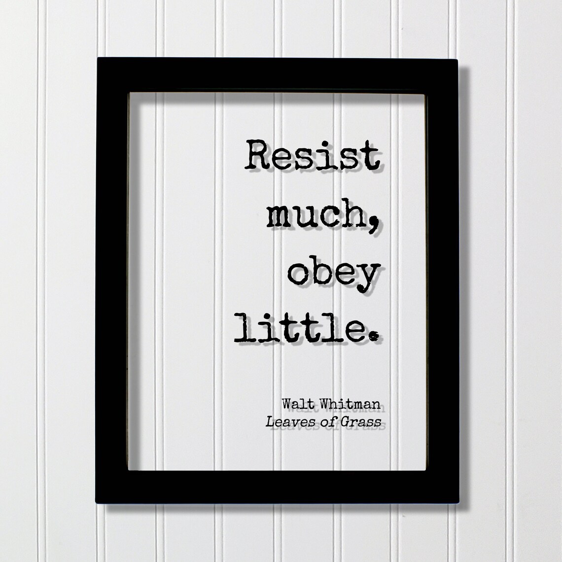 Walt Whitman Leaves Of Grass Quote Art Print