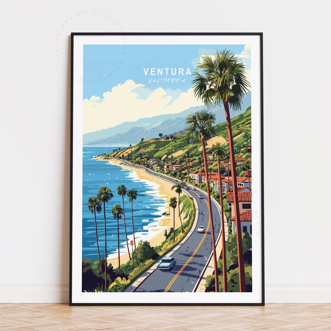 Dramatic Vernal Utah Red Rock Canyon River Desert Travel Poster