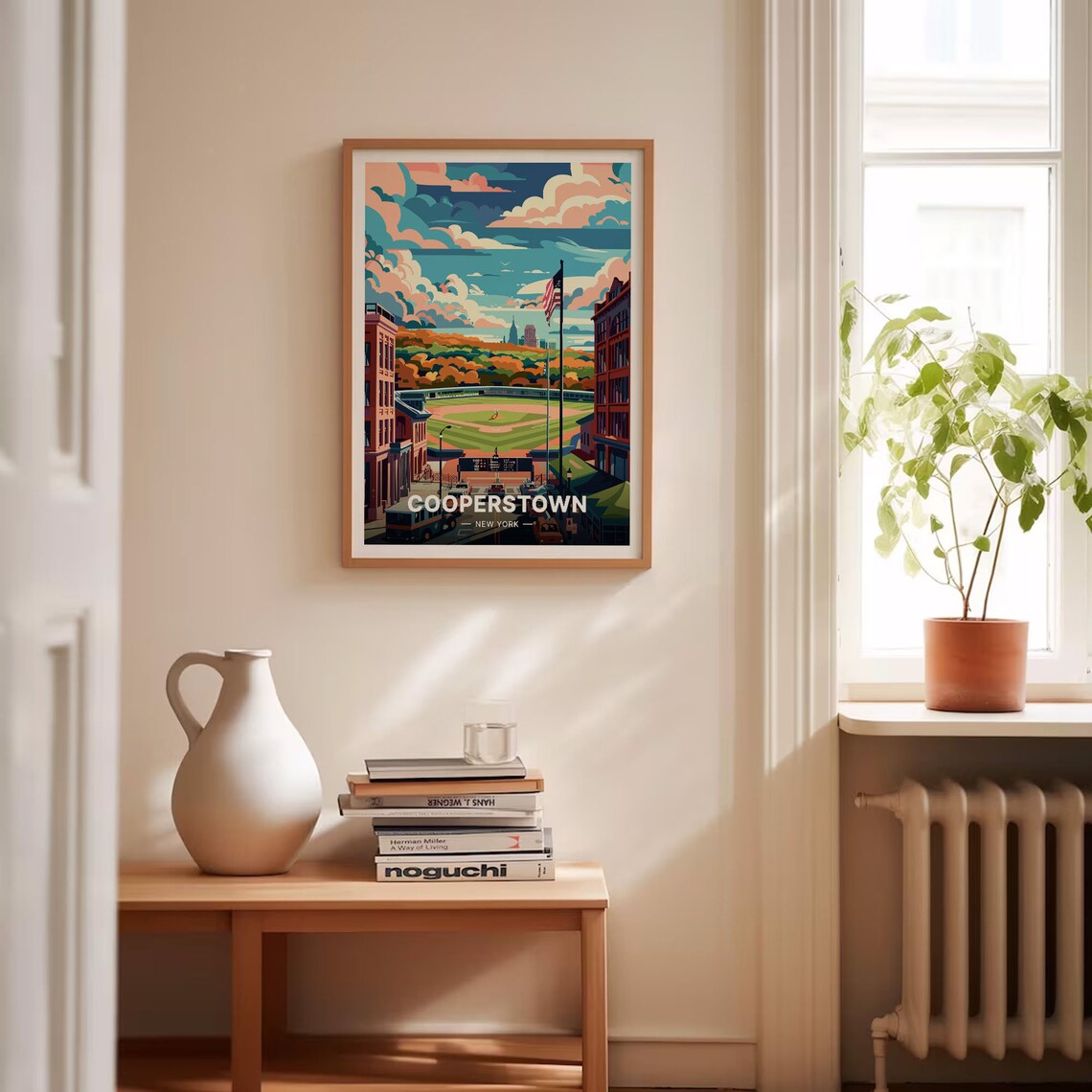 Cooperstown New York Vintage Travel Poster Art Print - Image 4