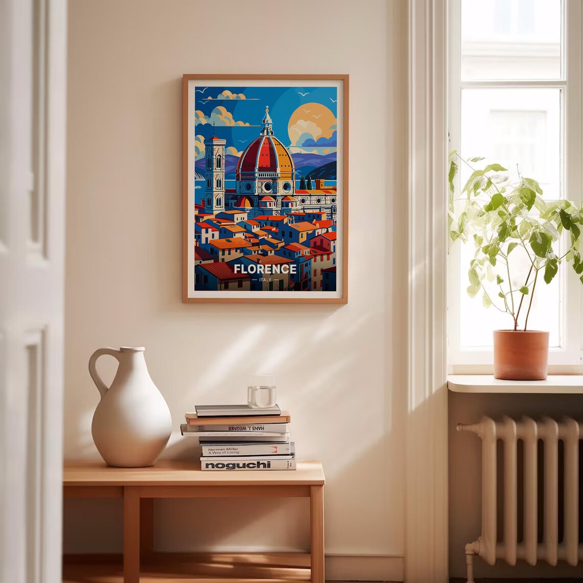 Florence Italy Travel Poster, Cityscape Decor - Image 4