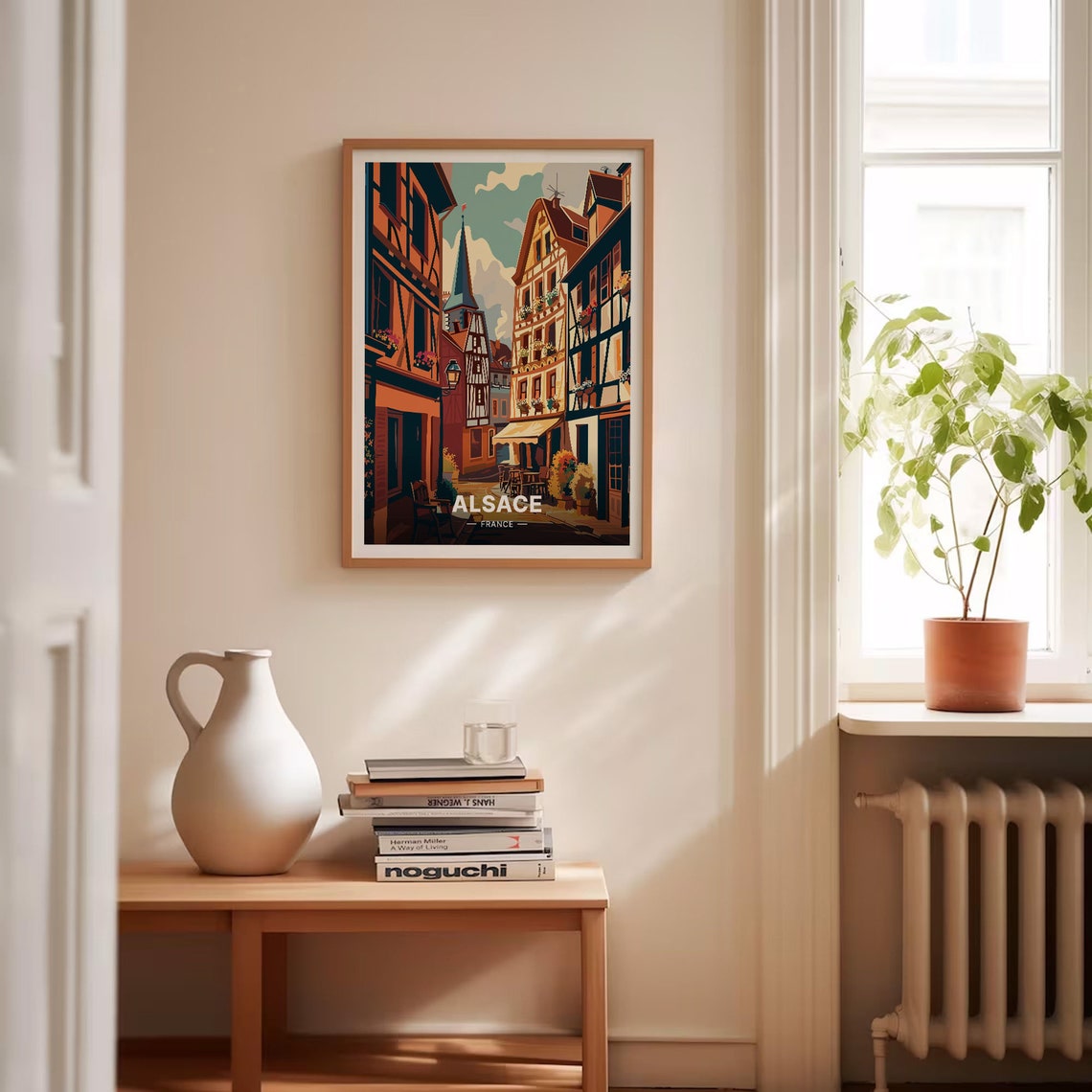 Alsace France Travel Poster Cityscape Wall Art Home Decor Gift For Travel Lovers France Wall Hanging C20 504 - Image 4