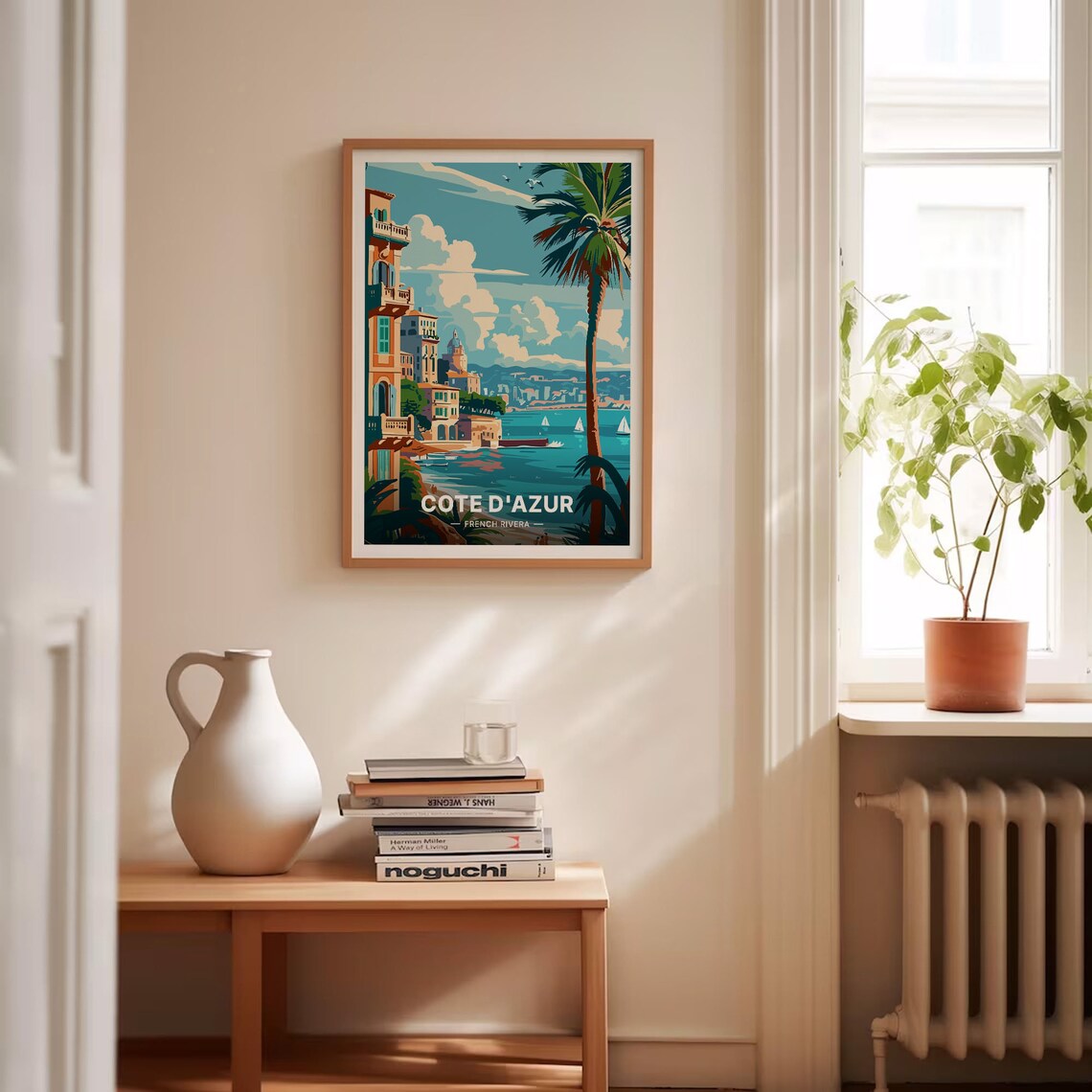 Cote Dazur Travel Poster, France Coastline Poster - Image 4