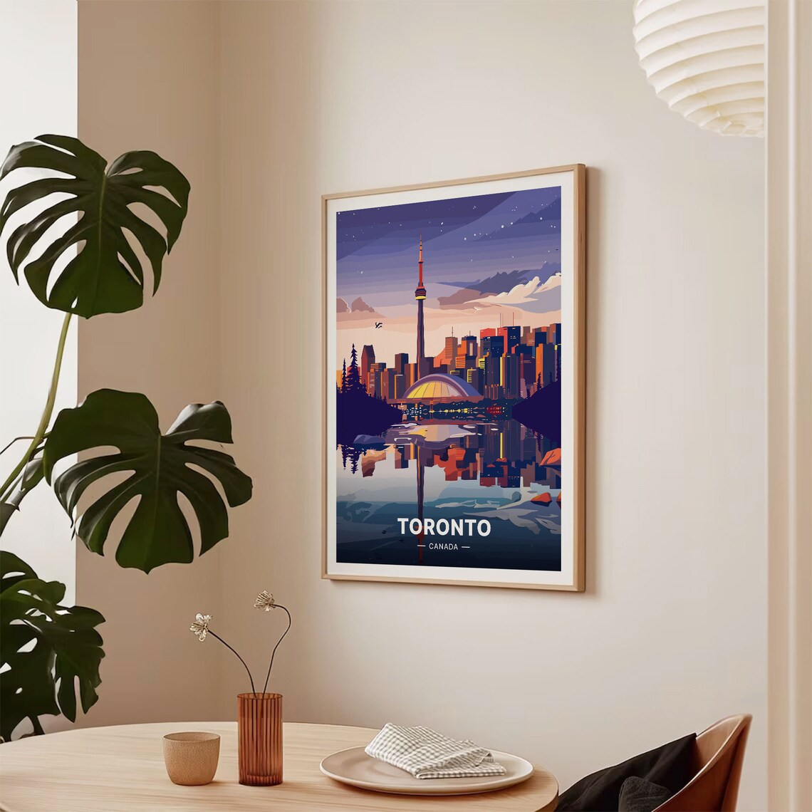 Toronto Home Decor Wall Art Print - Image 2