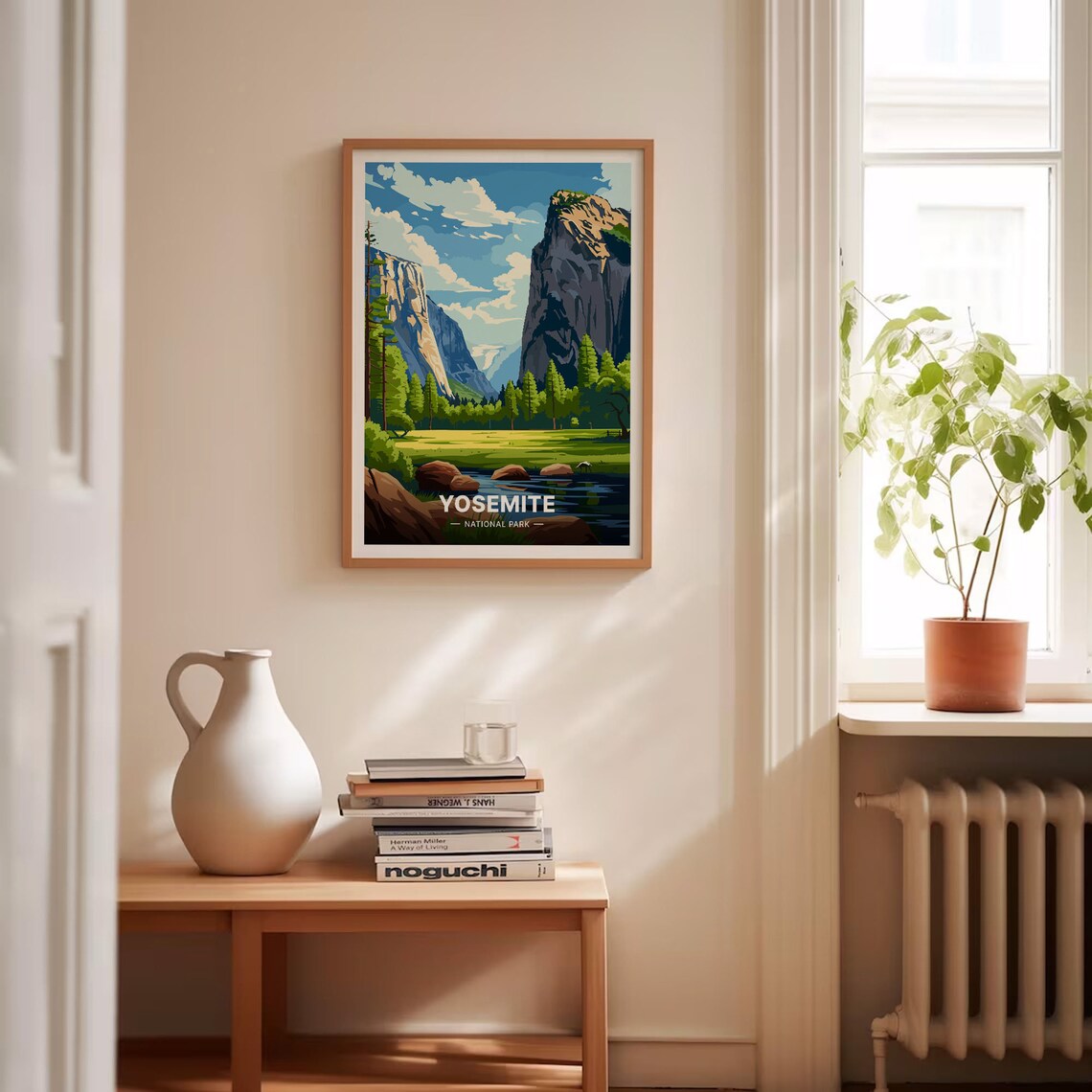 Yosemite National Park Travel Poster, Scenic Landscape - Image 4