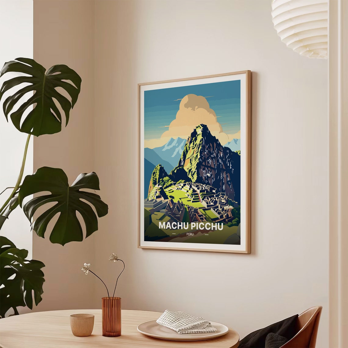 Machu Picchu Poster Peru Travel Wall Art South America Adventure Decor Cusco Landscape Print C20 66 - Image 2