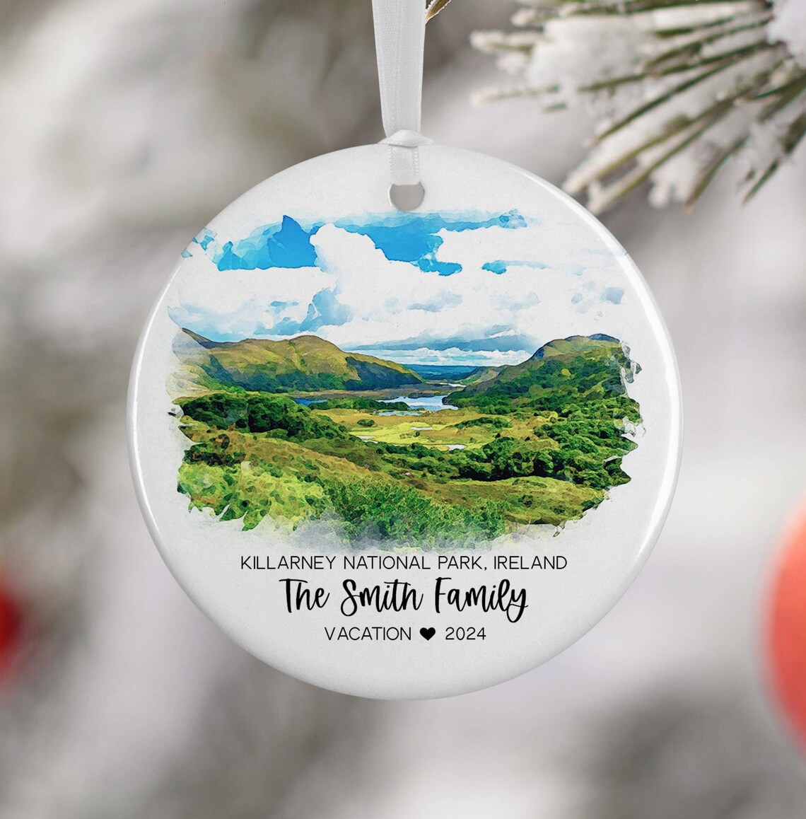 Killarney National Park Travel Souvenir Art Print