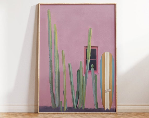 Mexico Illustration Poster Tulum Mexico Illustration Travel Print Mexico Print Tulum Illustration Mexico Art Print Colorful Travel Art