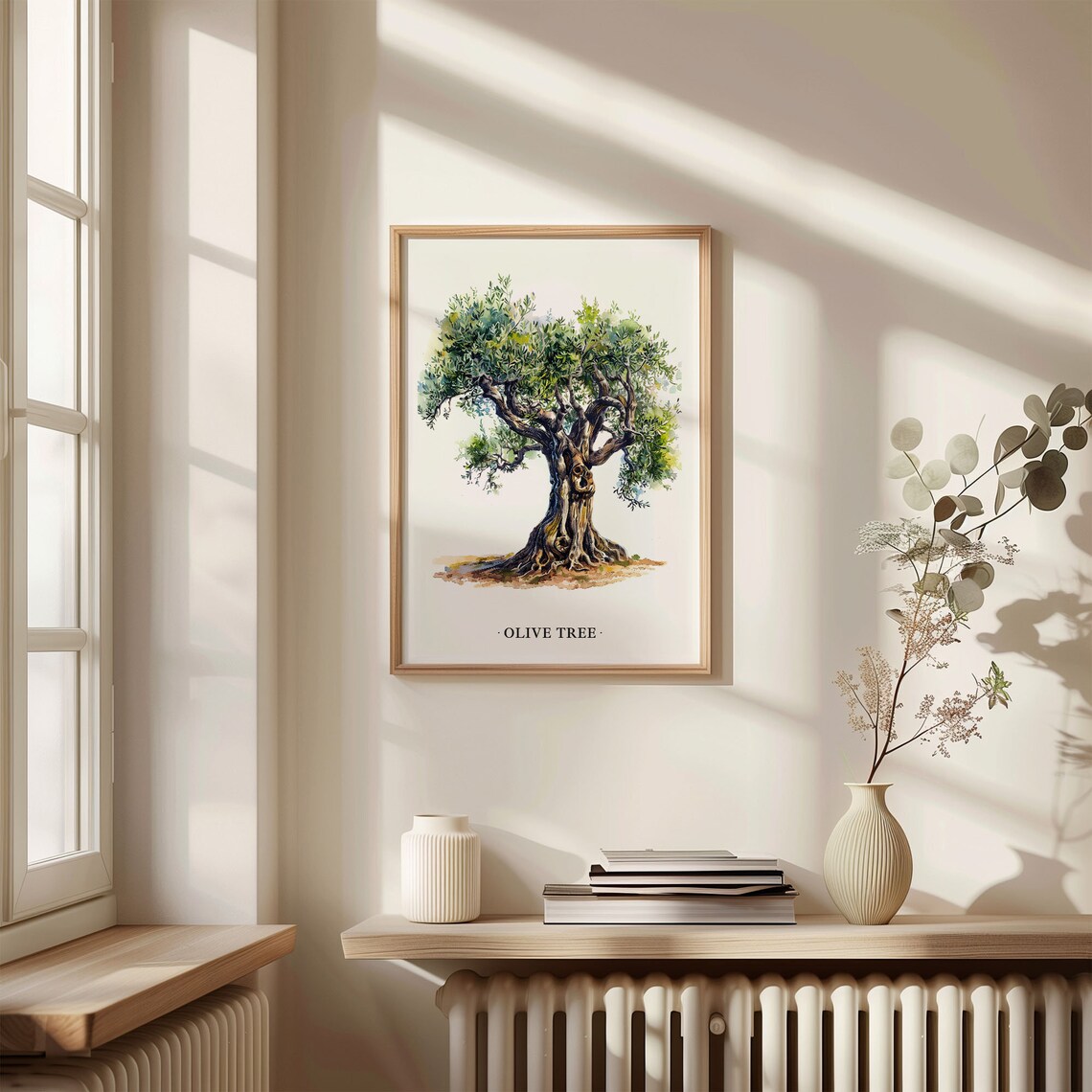Olive Tree Art Print, Mediterranean Botanical Decor - Image 3