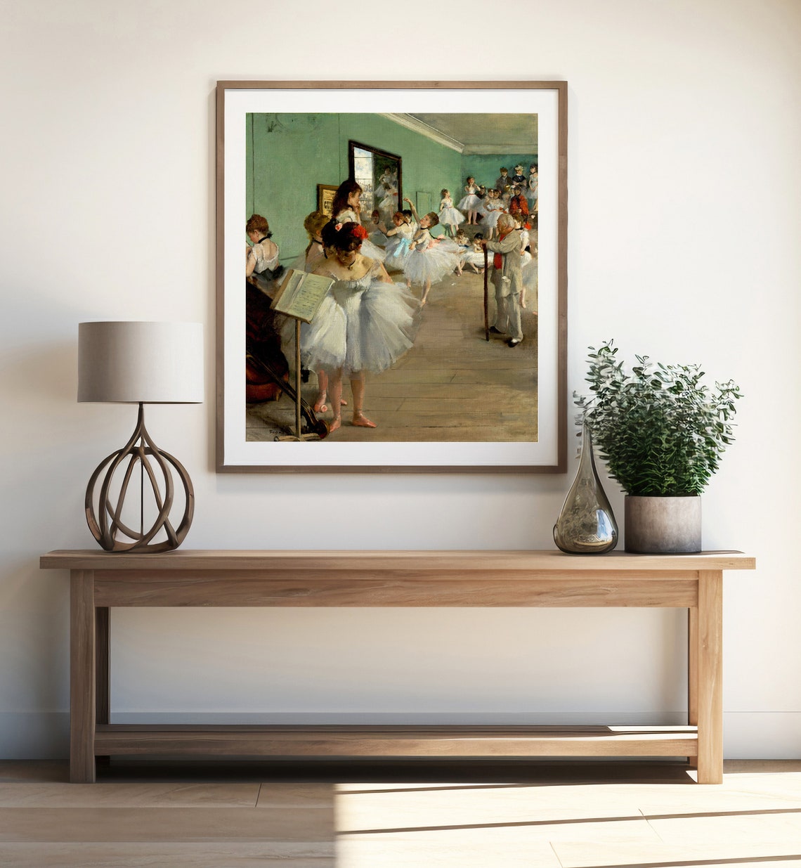 Art The Dance Class By Edgar Degas Vintage Home Decor Vivid Art Print Dc 201 - Image 3