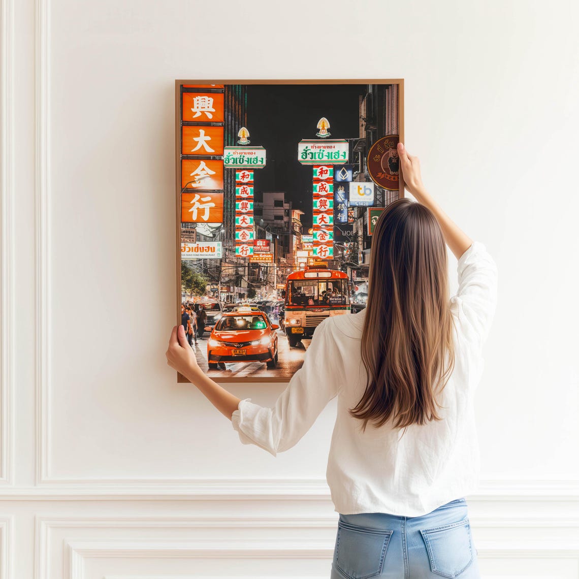 Chinatown Bangkok Thailand South East Asia Street Photography Wall Art Print Modern Home Decor Art For Living Room - Image 4