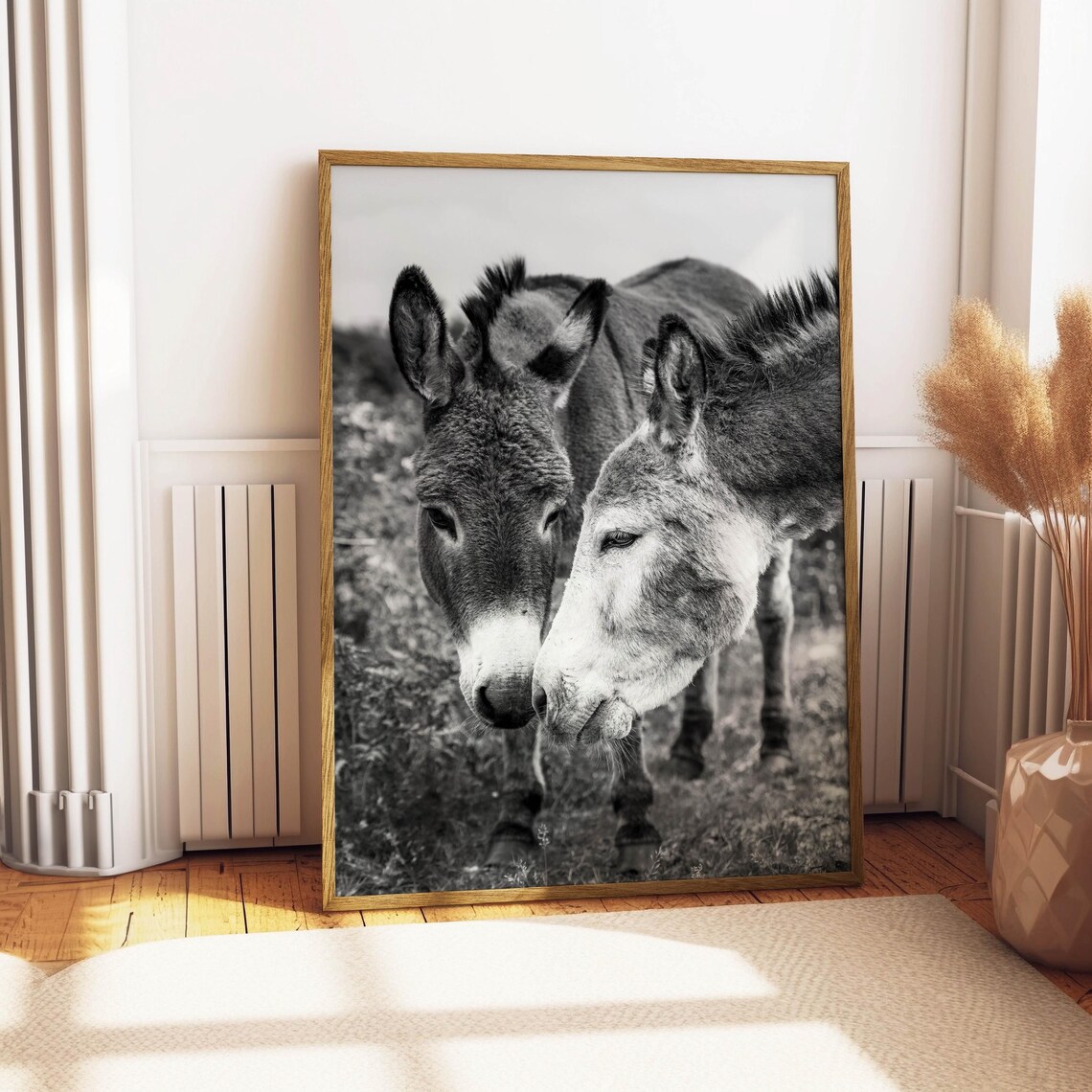 Donkeys in Connemara National Park, Irish Art Print - Image 4