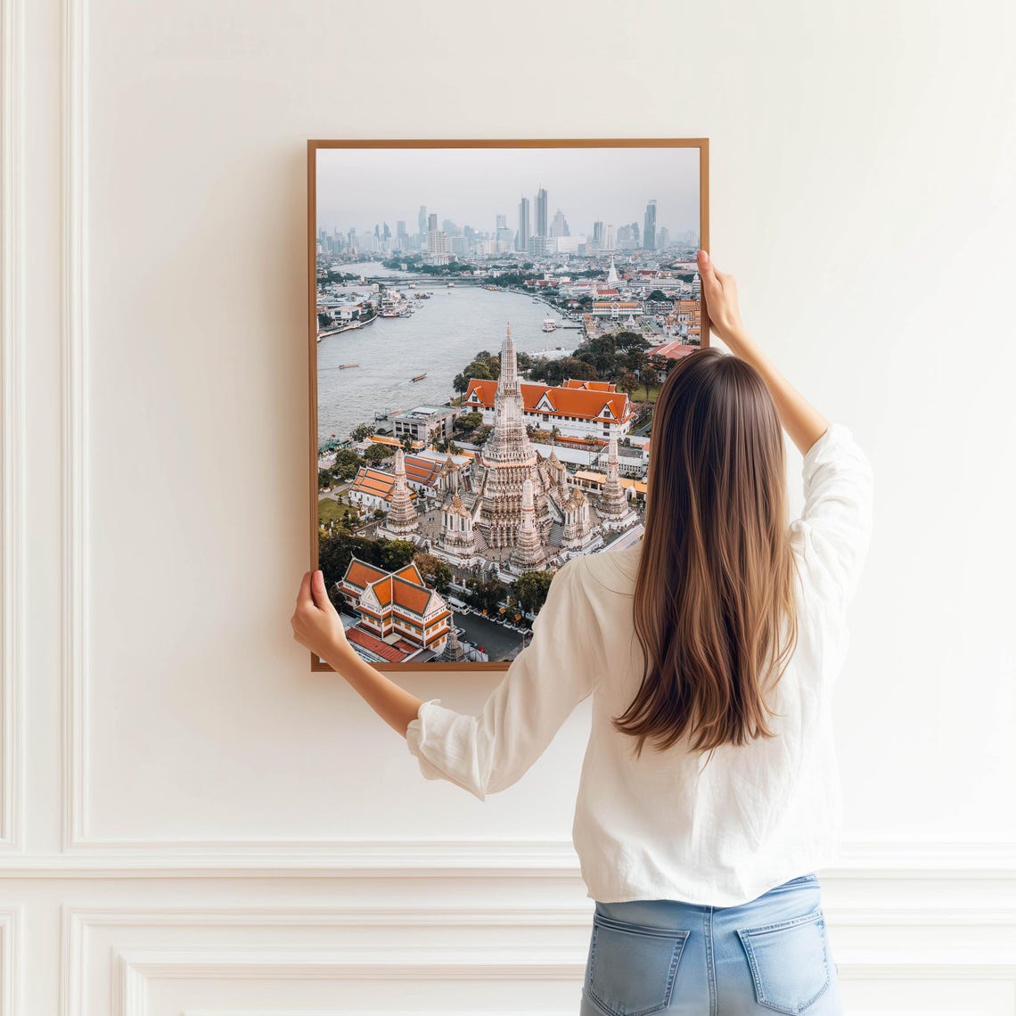 Wat Arun Bangkok Thailand South East Asia Buddhist Temple Photography Wall Art Print Living Room Decor Travel Photography - Image 4