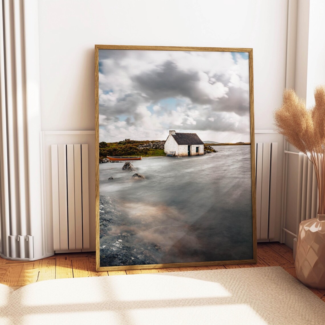 Connemara Ireland Coastal Travel Poster, Irish Cottage - Image 4
