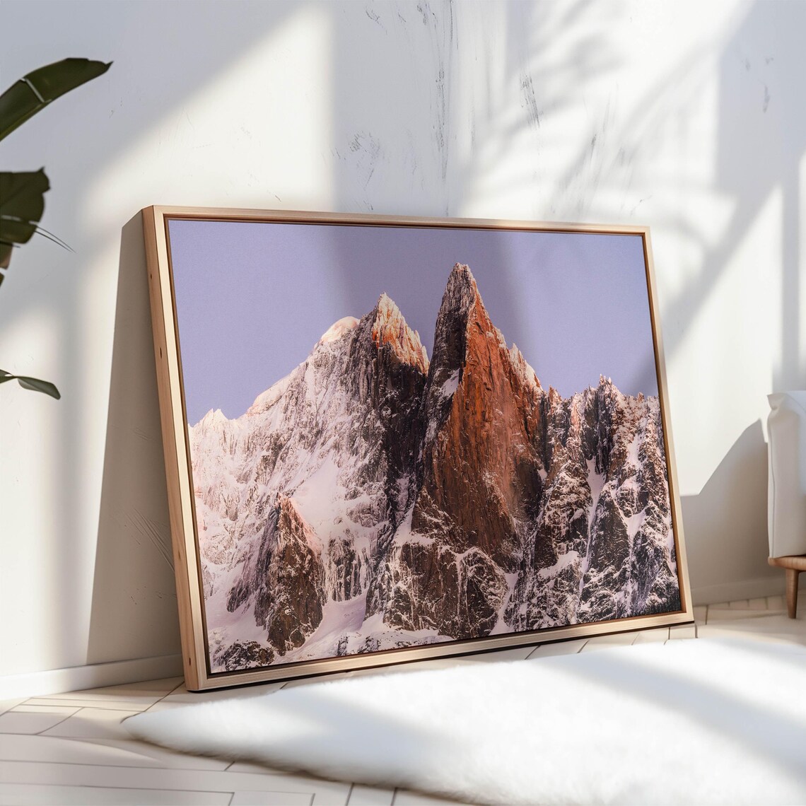 Aiguille Du Dru, Chamonix French Alps Travel Poster - Image 3