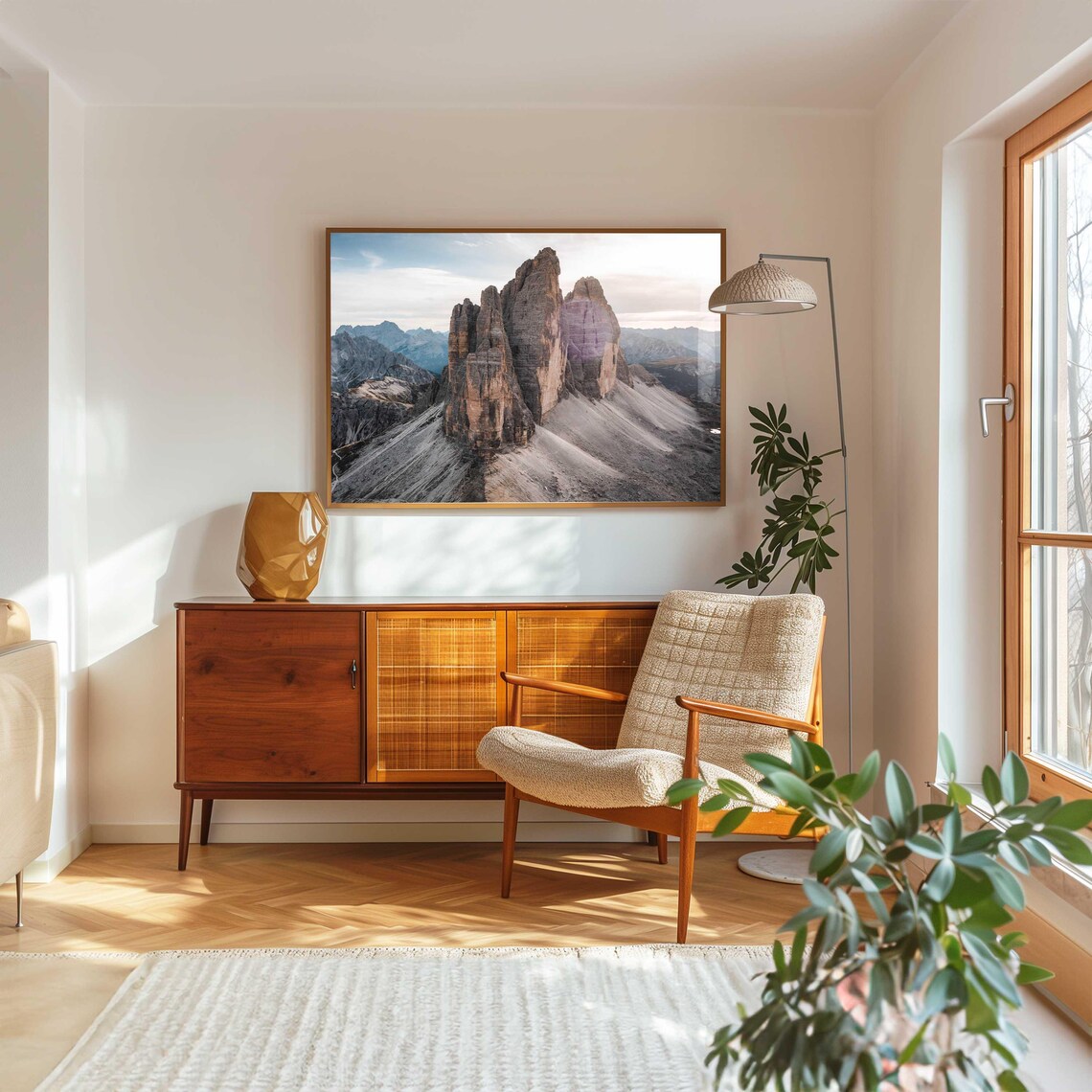 Tre Cime Di Lavaredo Italy Art Print, Dolomites - Image 5
