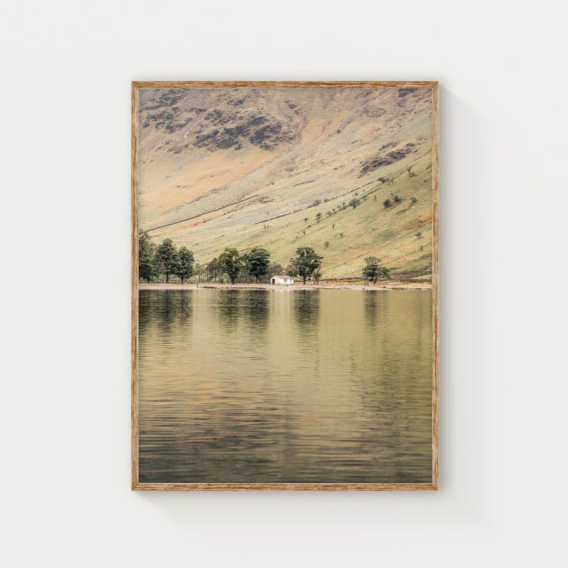 Buttermere Lake, Lake District England Travel Poster