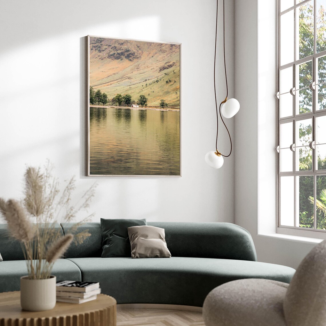 Buttermere Lake, Lake District England Travel Poster - Image 2