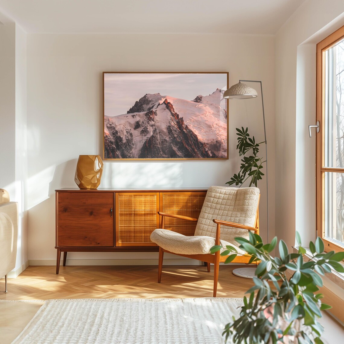 Aiguille Du Midi Chamonix French Alps Art Print - Image 5