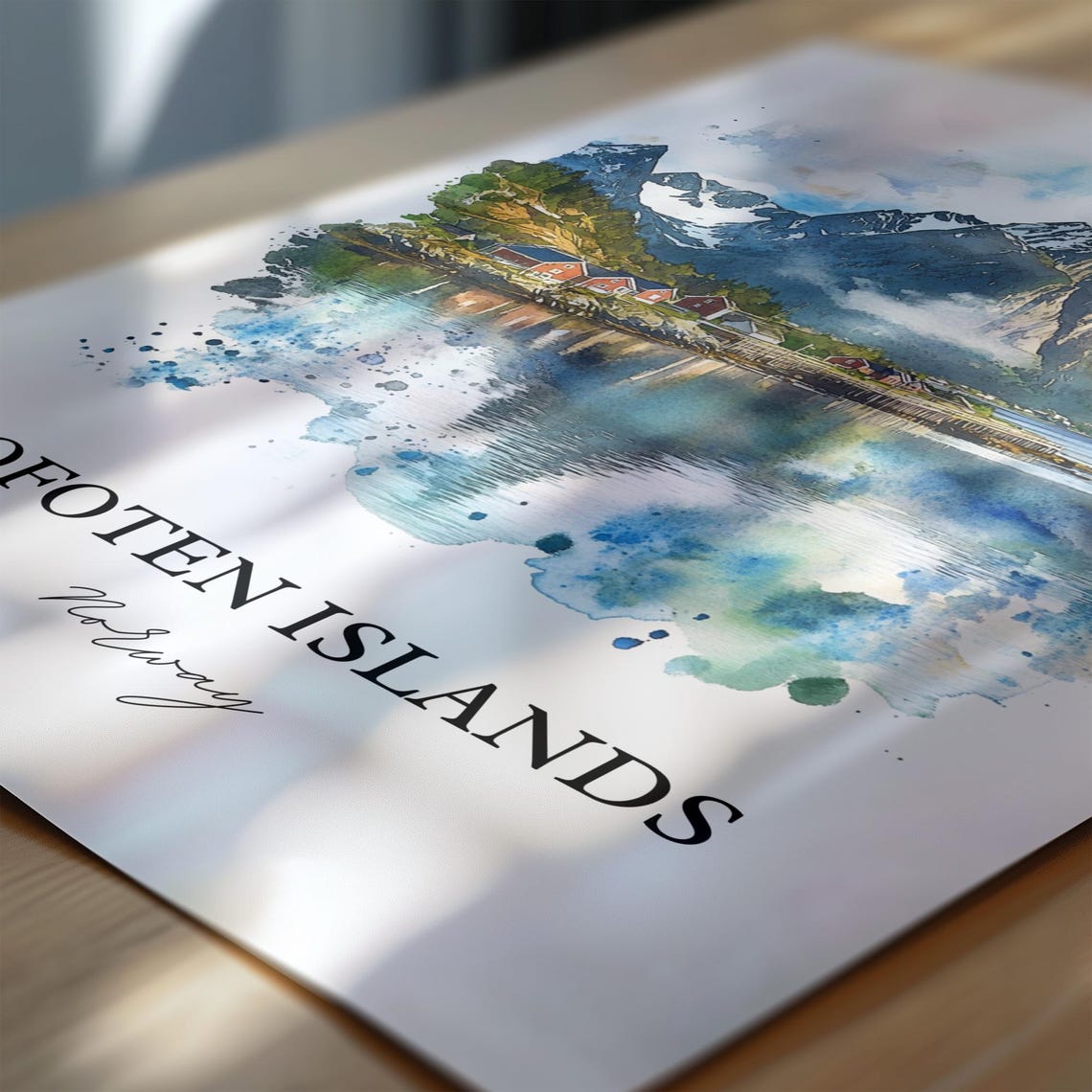 Lofoten Islands Housewarming Travel Poster - Image 6