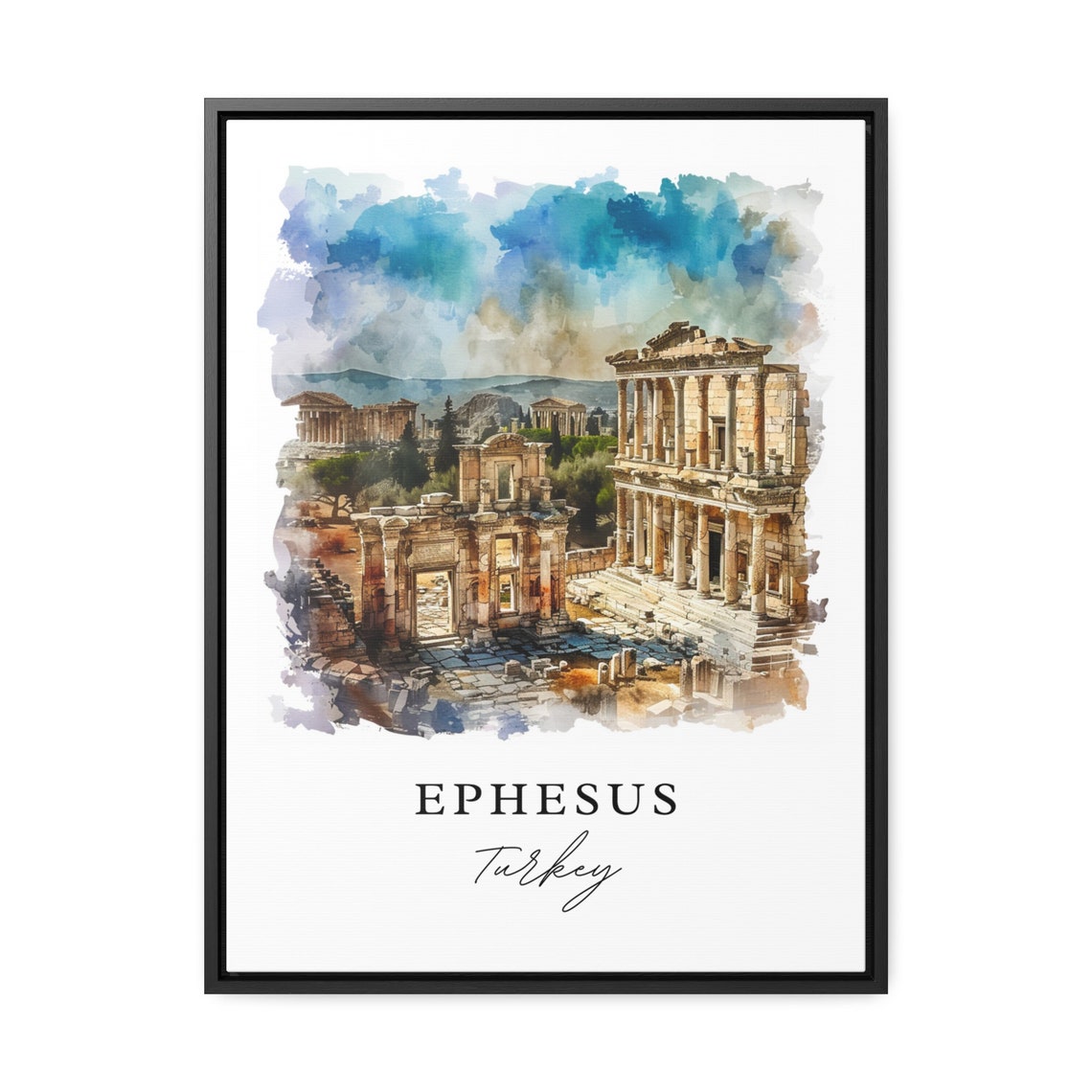 Ephesus Seluk Gift Travel Poster - Image 2