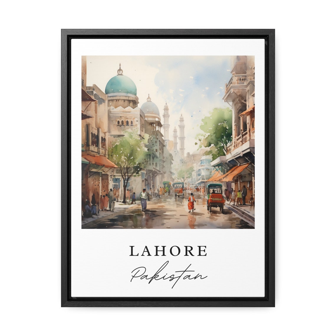 Lahore Pakistan Personalized Travel Poster - Image 2