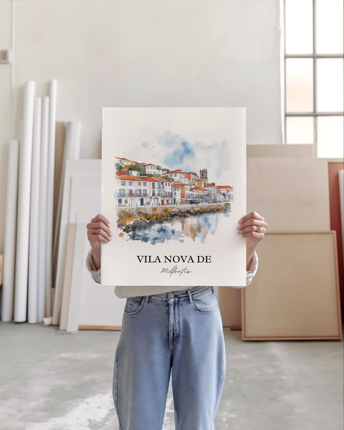 Vila Nova De Milfontes Travel Poster, Portugal - Image 5