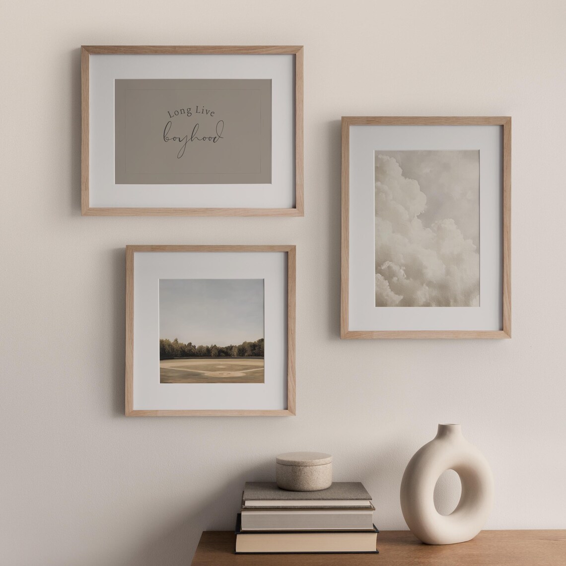 Long Live Boyhood Nursery Quote Art Print - Image 2