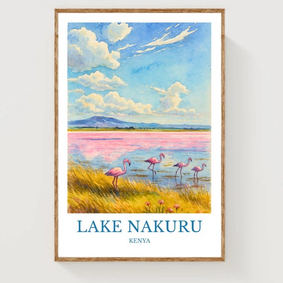 Lake Nakuru Poster