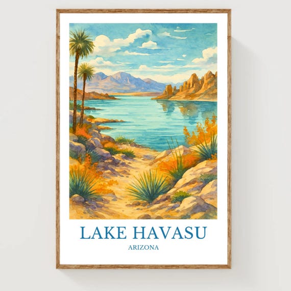 Lake Havasu Poster