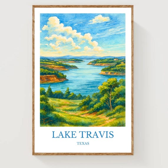 Lake Travis Poster