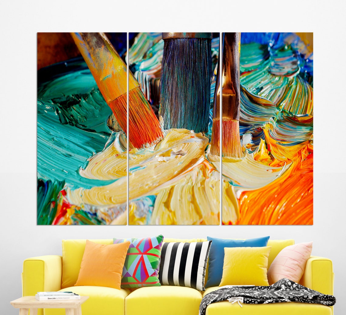 Abstract Painting, Abstract Wall Decor - Image 3