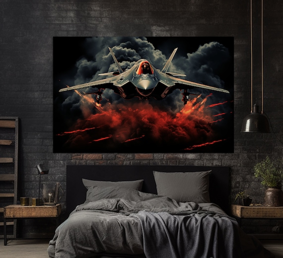 Lockheed Martin F 35 Lightning Ii Print F 35 Aircraft Painting Military Aircraft Wall Art Pilot Gift F 35 Wall Art