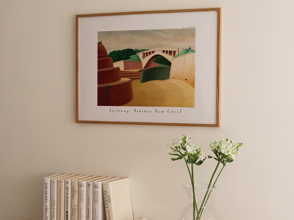 Modernism Arnold Wiltz Prints Trendy Wall Art Landscape Exhibition Poster Wall Art Modern Print Bundle - Image 6