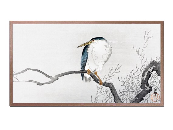 Japanese Vintage Art Print for TV Wall Decor
