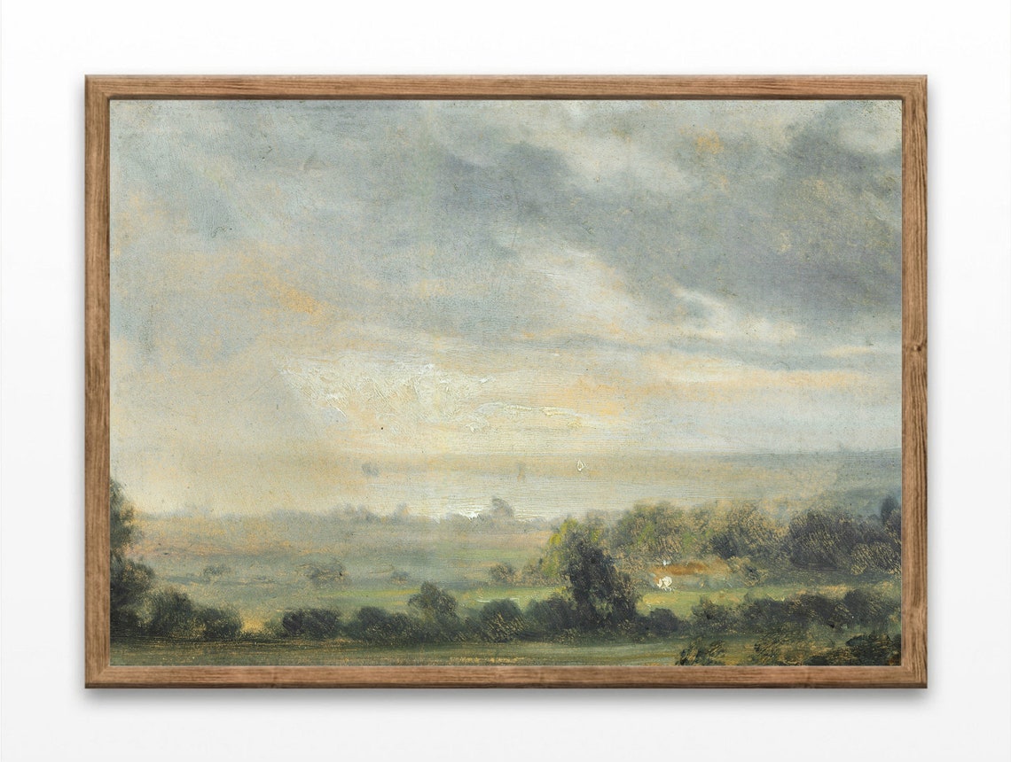 Landscape Paintings Vintage Art Prints Home Decor Wall Art Nature Artworks Housewarming Gift Prints