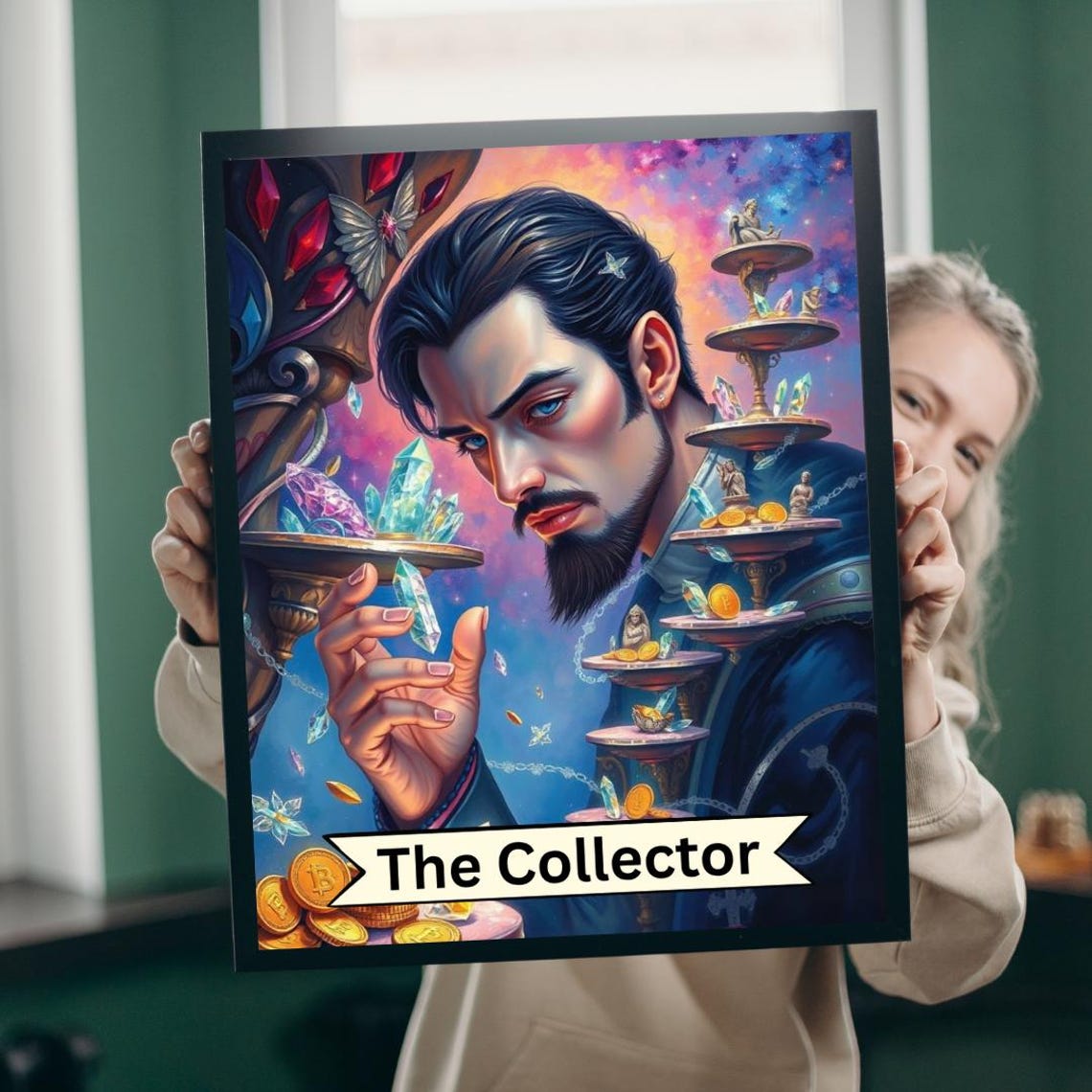 Tarot Style Jigsaw Puzzle Mystical Collector Of Rare Objects