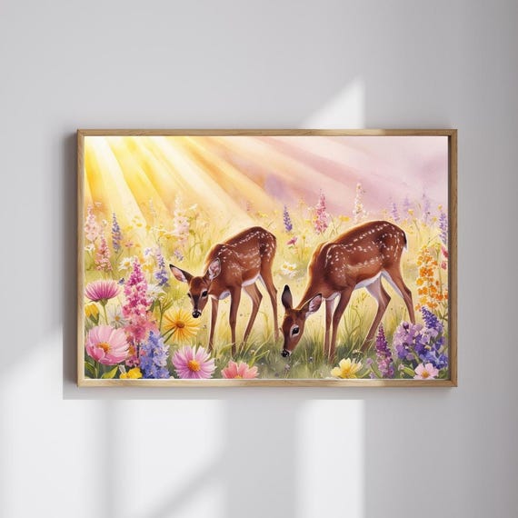 Enchanting Deer Jigsaw Puzzle Nature Lovers Family Game