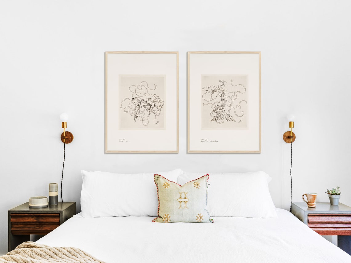 Pivoine Peony Chinoiserie Botanical Art Print - Image 2