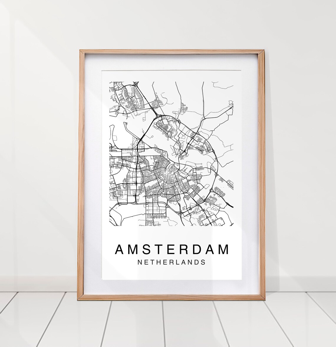 Custom City Map Art, Personalized Travel Poster - Image 3