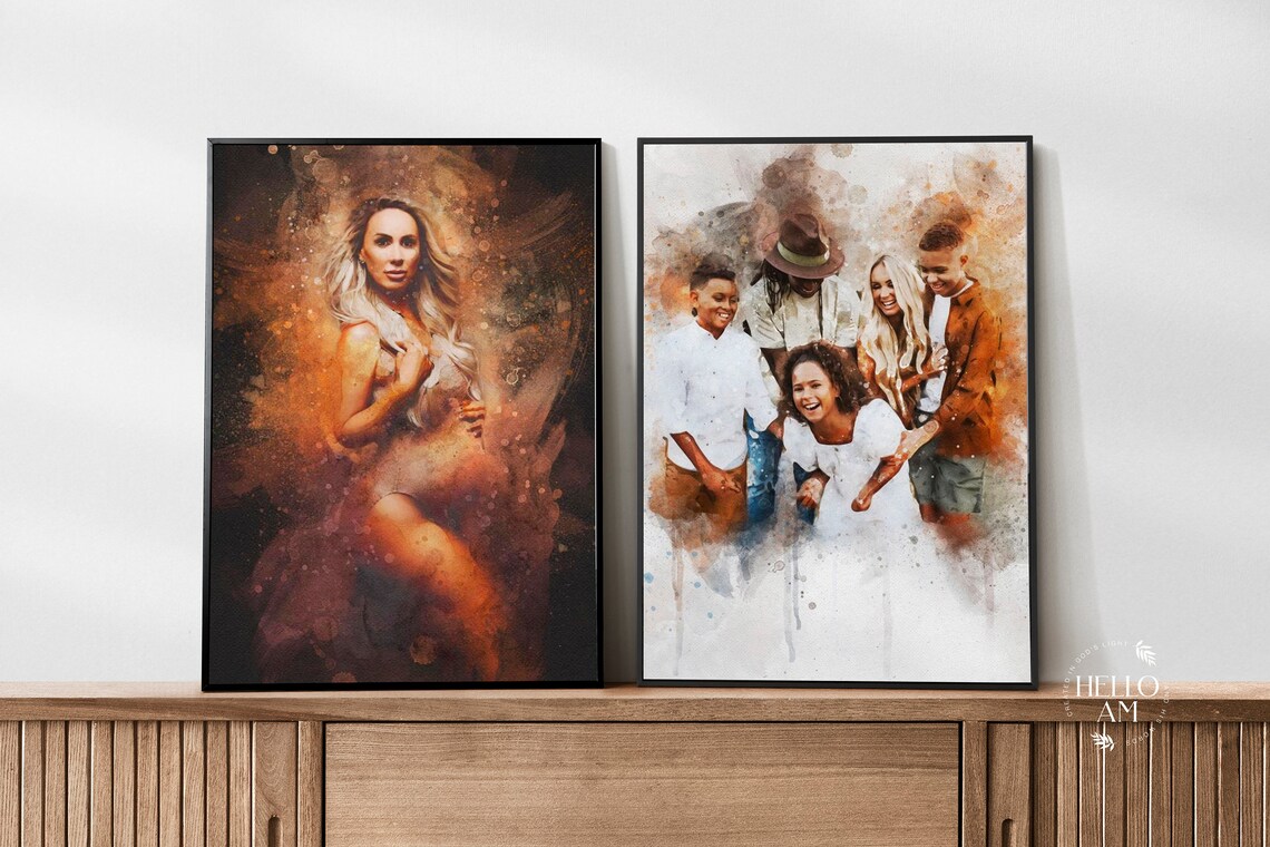 Pregnant Mothers Day Gift, Christian Mom Art Print - Image 3
